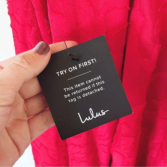 Lulu's Red Sleeveless High Low Dress - Picture 5 of 7